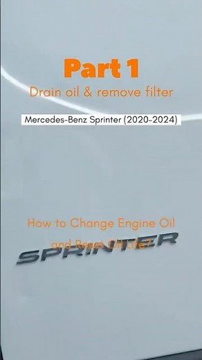 Sprinter Oil Change + Reset Light | 2020–2024 DIY Guide part1