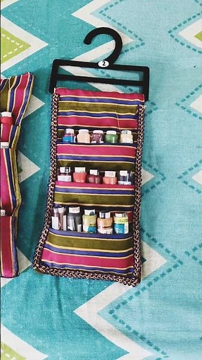 Thread Organizer from Waste Fabric | Best Sewing Room Organizer | Easy DIY Craft