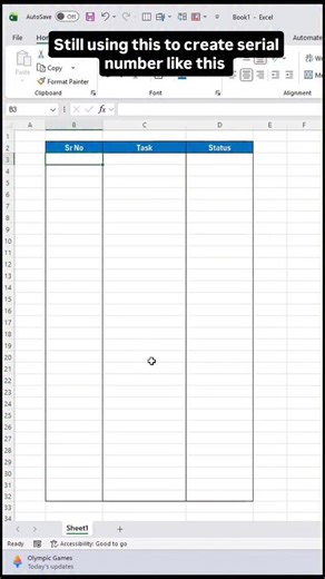 Komal Suryavanshi - Jadhav on Instagram: "How to create auto serial number using sequance function in Excel....... 📌 Save & Share with your Excel friends [Excel, Excel tips, Excel tricks, Excel hacks, Excel tutorials, ms excel, Spreadsheets, Ms excel tips, ms excel tricks, ms excel formula, Excel formula, Learn excel] . . . . . #ExcelTips #ExcelShortcuts #DataCleaning #ProductivityHacks #LearnExcel"