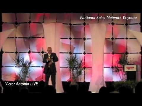 Humorous Sales Motivation Keynote Speaker Victor Antonio on Selling & Selling the Loss