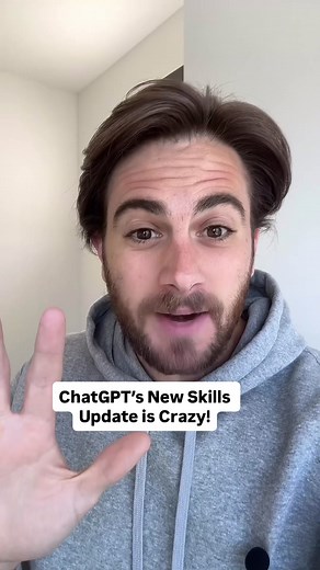 ChatGPT’s new skills update just changed everything #chatgpt #chatgptprompts