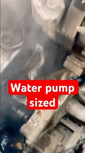 How to remove sized water pump & replacement Honda civic x #aliautoworkshop #replacementparts