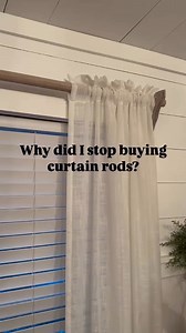 I stopped buying curtain rods years ago when I realized how easy it was to make my own—now I’ve been using these beautiful, affordable wooden curtain rods for years, and you can too! This DIY project is simple enough for anyone to tackle and cost me about $12 to make. You’ll need:- 2 wood corbel brackets (Home Depot)- 1 1/4” dowel rod (Home Depot) cut to your window width plus 1 foot. My window is 4 ft wide so I did a 5ft rod for overhang on each side. **Most hardware stores will cut them to len