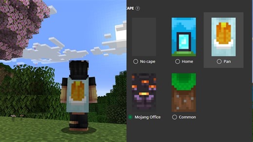 Two Minecraft Bedrock exclusive capes are finally making their way to the Java edition