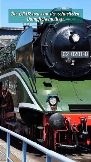 BR 02 – The Reichsbahn's fast steam locomotive 🚂🔥 | Railway legend #shorts #shortsfeed