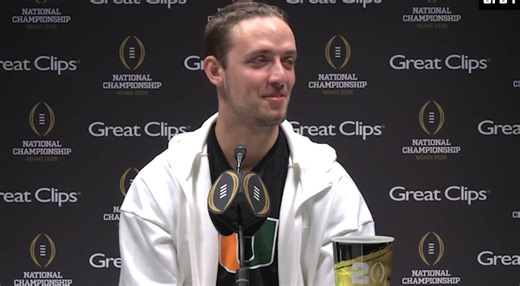 Reporter Asked Miami’s Carson Beck a Question About Classes, And His Answer Is Everything That's Wrong With College Football [VIDEO]