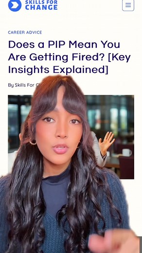 What does a PIP mean? 👀 This video explains what a PIP is, and the signs that you could be terminated after being placed on a PIP. #pip #performanceimprovementplan #hrhacks #corporatehacks #signsyouregettingfired #jobtips #employeeexperience #tipsfromhr #gettingfired #performanceimprovement