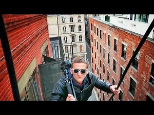 Climbing Fire Escapes in NYC