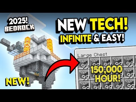 INSANE Cobblestone Farm in Minecraft Bedrock! (150K/HR)