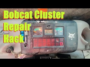 Bobcat Excavator Instrument Panel Repair 331/334/325 Mini