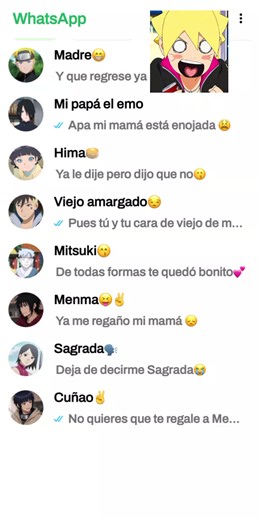 el chat del Boruto #Video #Paratiivideoviral #KonohaEdit #ftpシ #clanuchihauzumaki🧡💙