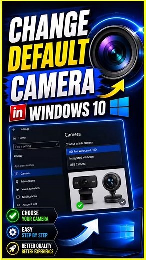 How To Change Default Camera in Windows 10 ( 2026 )