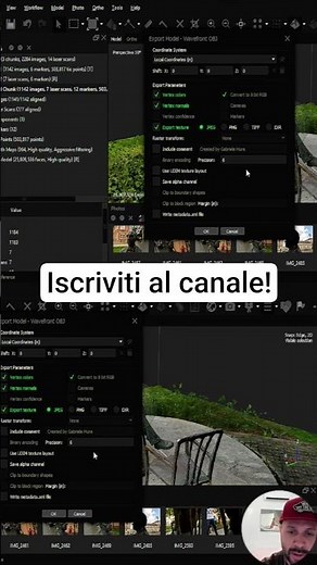 Agisoft Metashape Pro: Guida COMPLETA Real-Time (Fotogrammetria + LiDAR) - Clip 12