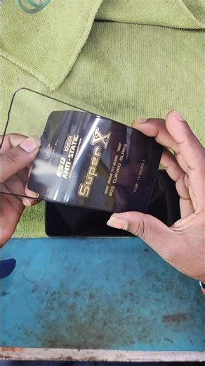 Oppo A35 Full Screen Tempered Glass Fitting📱Oppo A35 Ka Tempered Glass Change Karna Seekho #shorts