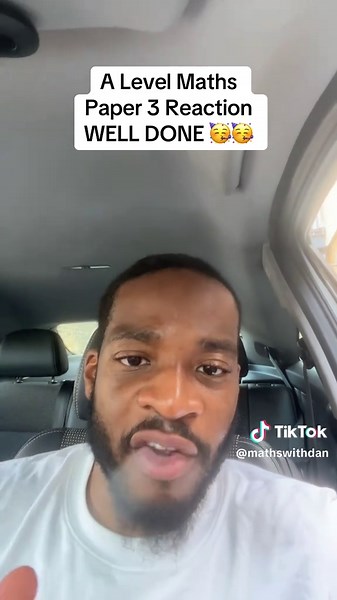 Well done guys!! Time to enjoy your summer! Let me know how it went #fyp #mathswithdan #alevelmaths