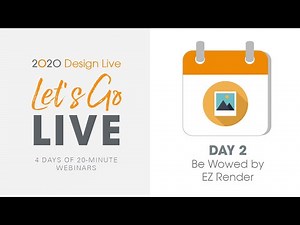 Webinar: Be Wowed by EZ Render (Day 2)