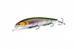 13K views · 274 reactions | The KANATA jerkbait weighs in at 1oz, and is over 6" long. Burn it over grass beds, or work it like the Vision Oneten to get the KANATA to kick out side to side with wild flash. Triple-tungsten moving balancer system powers incredibly long casts. KANATA. The Megabass jerkbait journey continues. #icast2016 | Megabass of America | Facebook