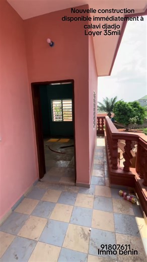 Chambre salon sanitaire nouvelle construction jamais habité disponible immédiatement à calavi djadjo À couloir douche séparé de la cuisine Au 1er étage Loyer 35mil Numéro 91807611 #fyp #foryou #fyppppppppppppppppppppppp #cotonou229🇧🇯 #fy @GKS GÉRAUD KINSOU @JÉRÉMIE DEGAMER😎 @Maréchal AHANDESSI Habib @Axel Merryl