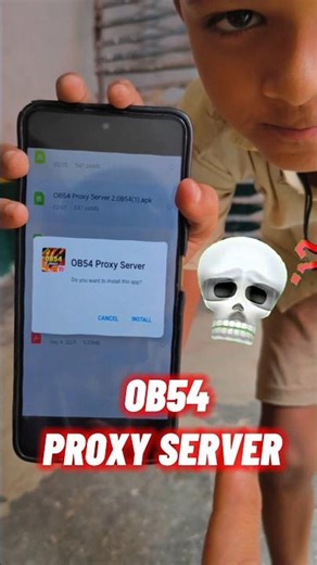 chhote bhai ko diya proxy server