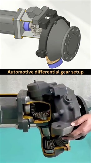 The Genius Design of a Differential Gear ⚙️