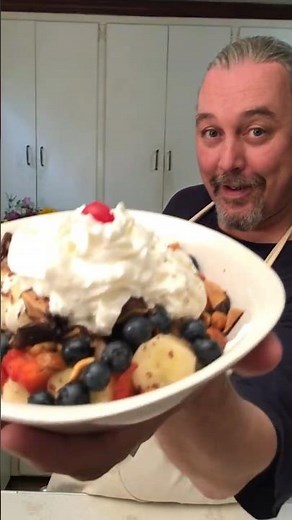 How to Make the Best Sundae EVER!!! Guilt-Free! #icecream