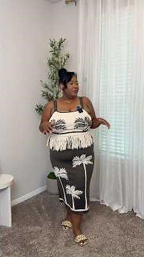 Eloquii Plus Size Vacation Outfit Ideas 🔗 In The Description To Shop