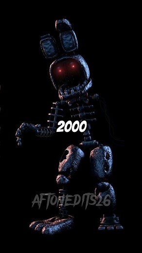 The Evolution of Bonnie (1983-2040) #fnaf #fivenightsatfreddys #fnaflore #fnafedit #bonnie