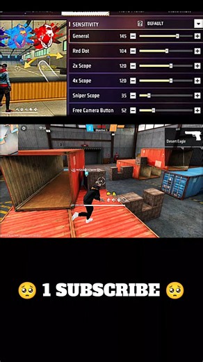 😱 Vivo Y56 5G SECRET Sensitivity Settings | 100% One Tap Headshot in Free Fire 🔥