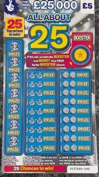 New All About 25 Scratch card Review.