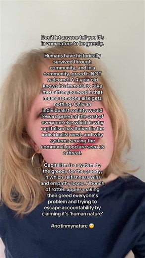 Greed vs Community: Challenges of Capitalism