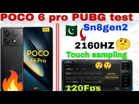 "🔥POCO F6 Pro PUBG/BGMI Gaming Test: 90FPS Beast or Bust? Ultimate Performance Review! 🎮"