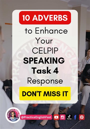 Preparación para el CELPIP: Tarea de Habla 4