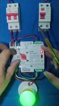 Automatic Changeover Switch Connection| ATS Connection| How to Install ATS #shorts #tranding #ats