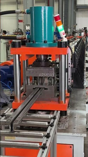Precision in Motion: Elevator Guide Rail Roll Forming Line 🚀