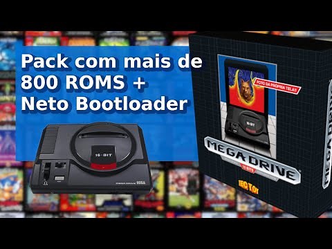 Mega Drive TecToy: MegaPack de ROMs + Bootloader do Neto! Como instalar!!!