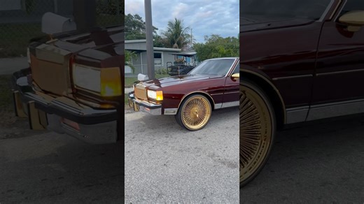 Chevy LS box on gold 24’ Daytons