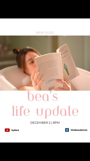 Hello Beautiful people! Watch out for my vlog. I will give you some life updates while I unready from a busy schedule. ❤ #ByBea #LifeIsBEAutiful #BeaAlonzo | Bea Alonzo