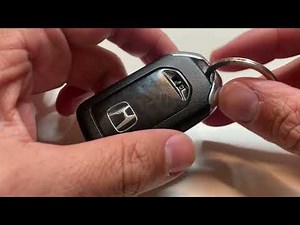 How To Replace Honda CR-V Key Fob Battery