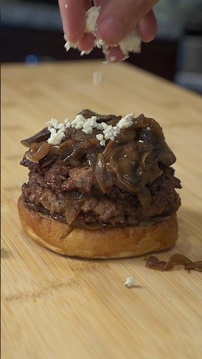 The Ultimate Blue Cheese Smash Burger (Grandma’s #Recipe) #cooking