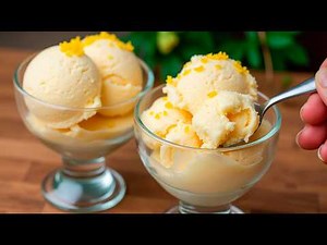 Just 3 ingredients! Homemade ice cream with egg yolks! Few people know about this dessert!
