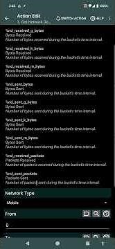 Tasker - Get Network Data Usage