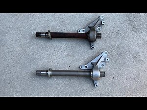 Honda Odyssey Intermediate Half Shaft Replacement DIY