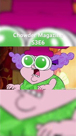 Truffles needs to chill😂😂😂 #chowder #cartoon