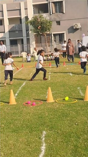 First Ball Collect in Ring Game | Fun Sports Day Activity | Kids Speed Challenge