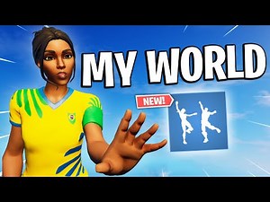 Fortnite Montage - "FLY N GHETTO" (Ayo & Teo) *NEW MY WORLD EMOTE*