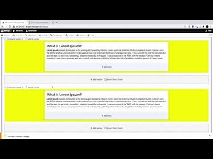 Drupal Layout Builder Section Library Module Demo