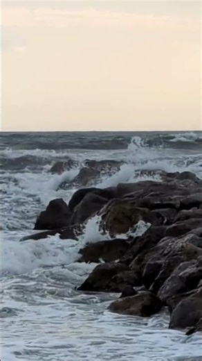 Windy Coastal Vibes 🌬️ | Soothing Ocean Sounds for Anxiety Relief & Inner Peace (4K)