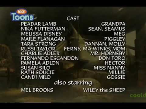 Jakers! The Adventures of Piggley Winks - End Credits (NickToons UK Version)