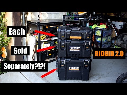 NEW Ridgid 2.0 Pro Gear System REVIEW (Best Value Organization)