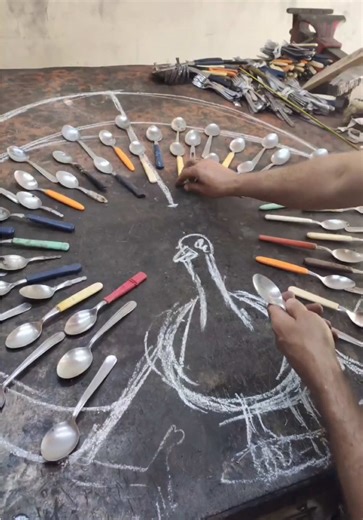 Transforming Metal Scraps into Expressive Sculptures